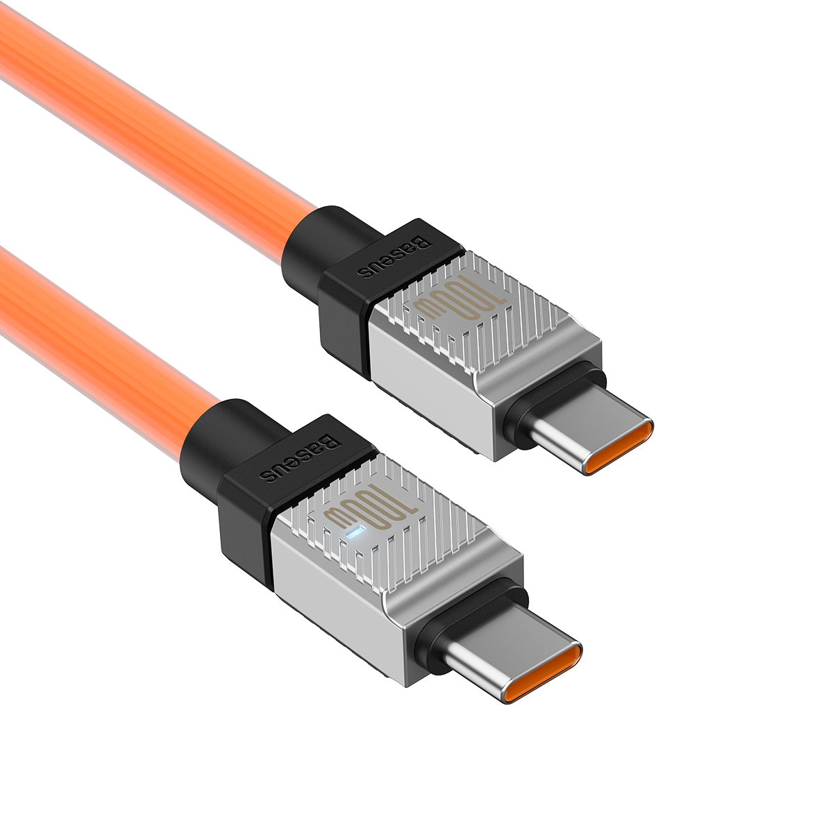 Baseus kabel CoolPlay USB-C - USB-C 1m 100W pomaraczowy / 5