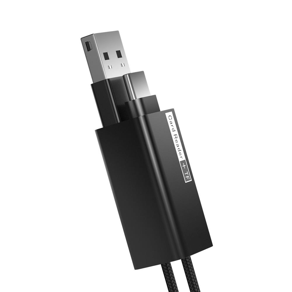 Baseus kabel czytnik kart USB-A do USB typ-C czarny / 2