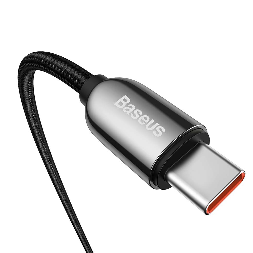 Baseus kabel Display PD USB-C - USB-C 1,0 m czarny 100W / 4
