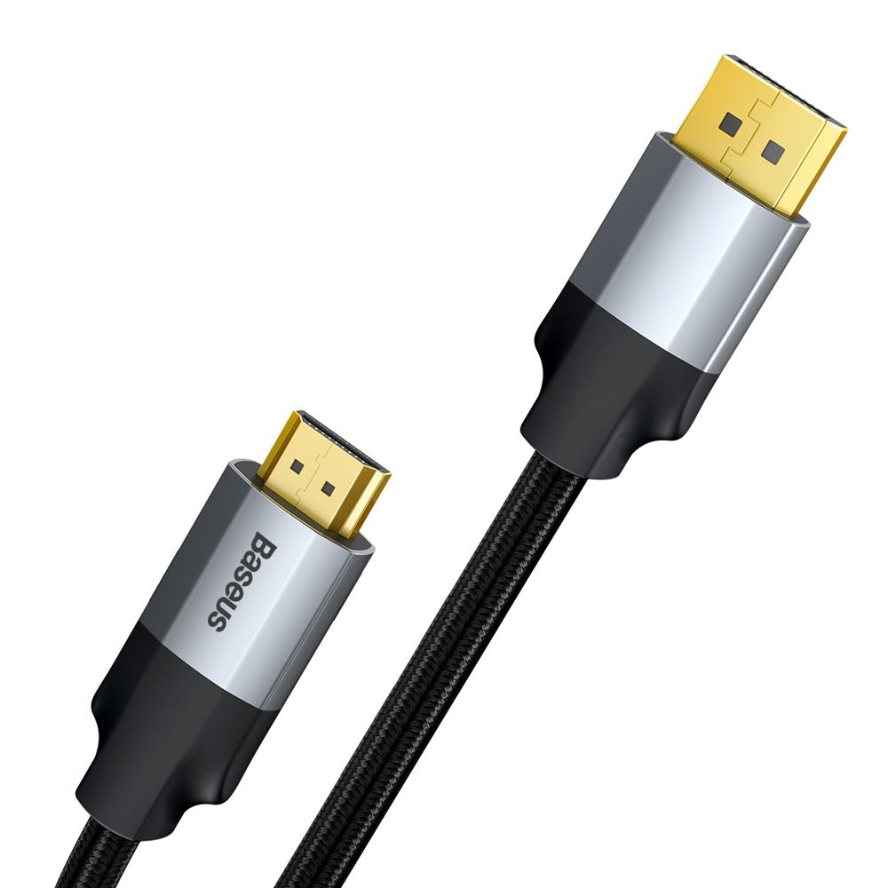 Baseus Kabel Enjoyment DisplayPort do HDMI 4K ciemno-szary 1m / 2