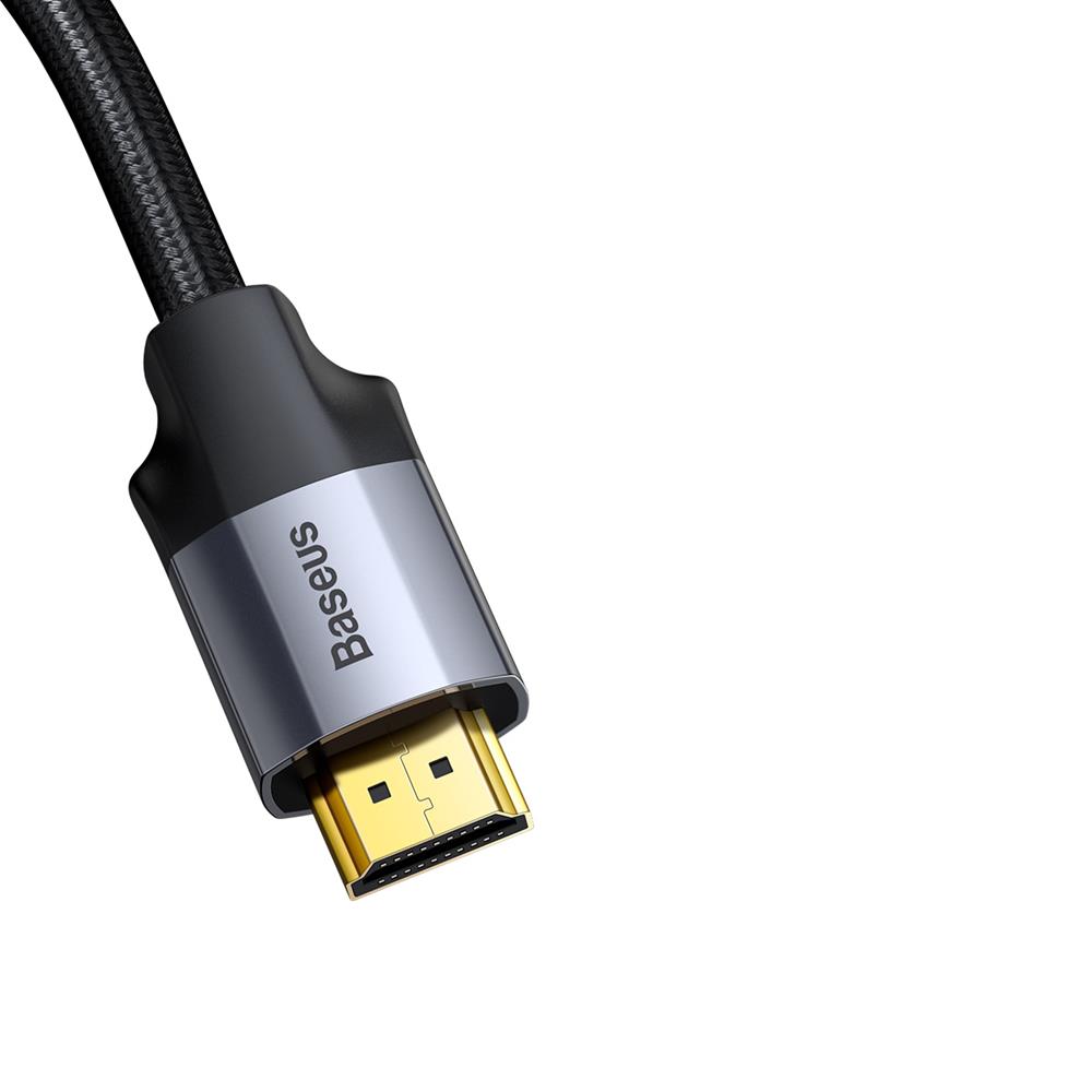 Baseus Kabel Enjoyment DisplayPort do HDMI 4K ciemno-szary 2m / 4