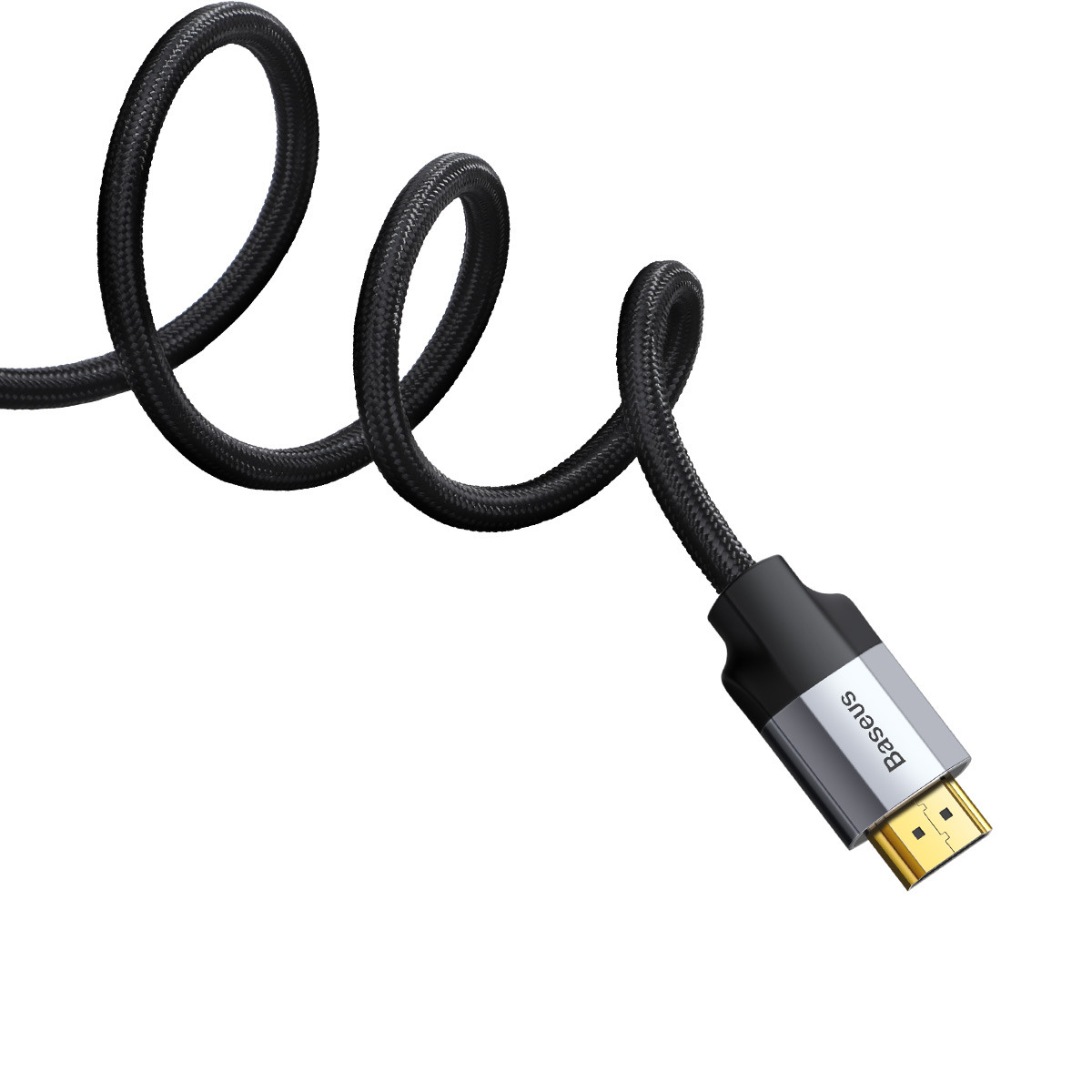 Baseus Kabel Enjoyment HDMI 4K do DVI dwukierunkowy ciemno-szary 1m / 4