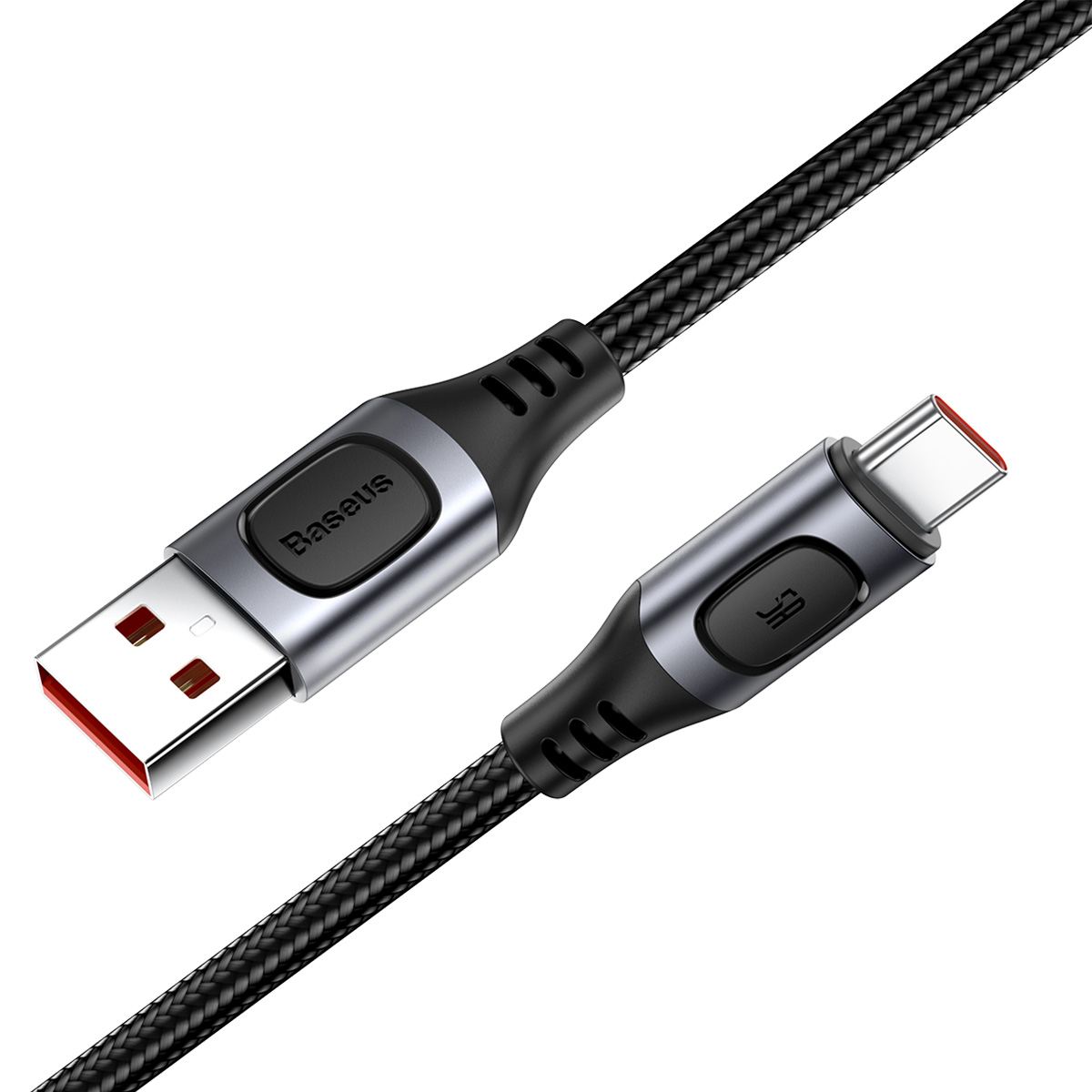 Baseus kabel Flash USB - USB-C 5A 1,0 m szary / 5