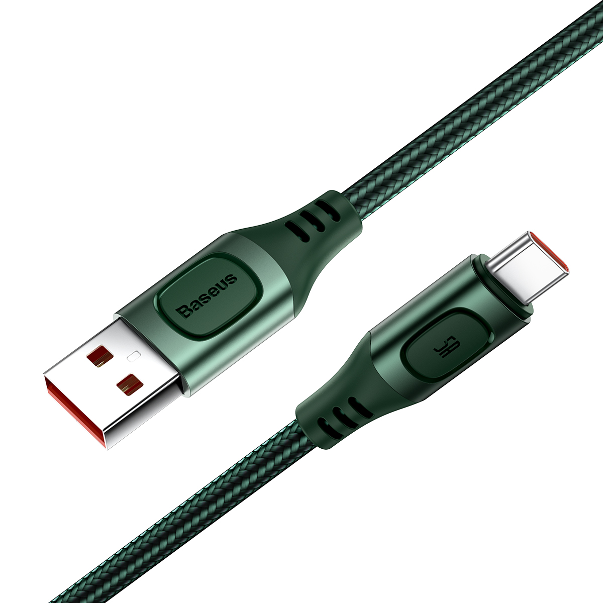 Baseus kabel Flash USB - USB-C 5A 1,0 m zielony / 5