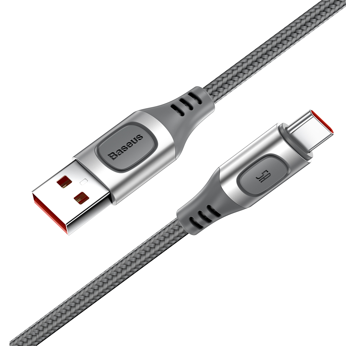 Baseus kabel Flash USB - USB-C 5A 2,0 m srebrny / 5