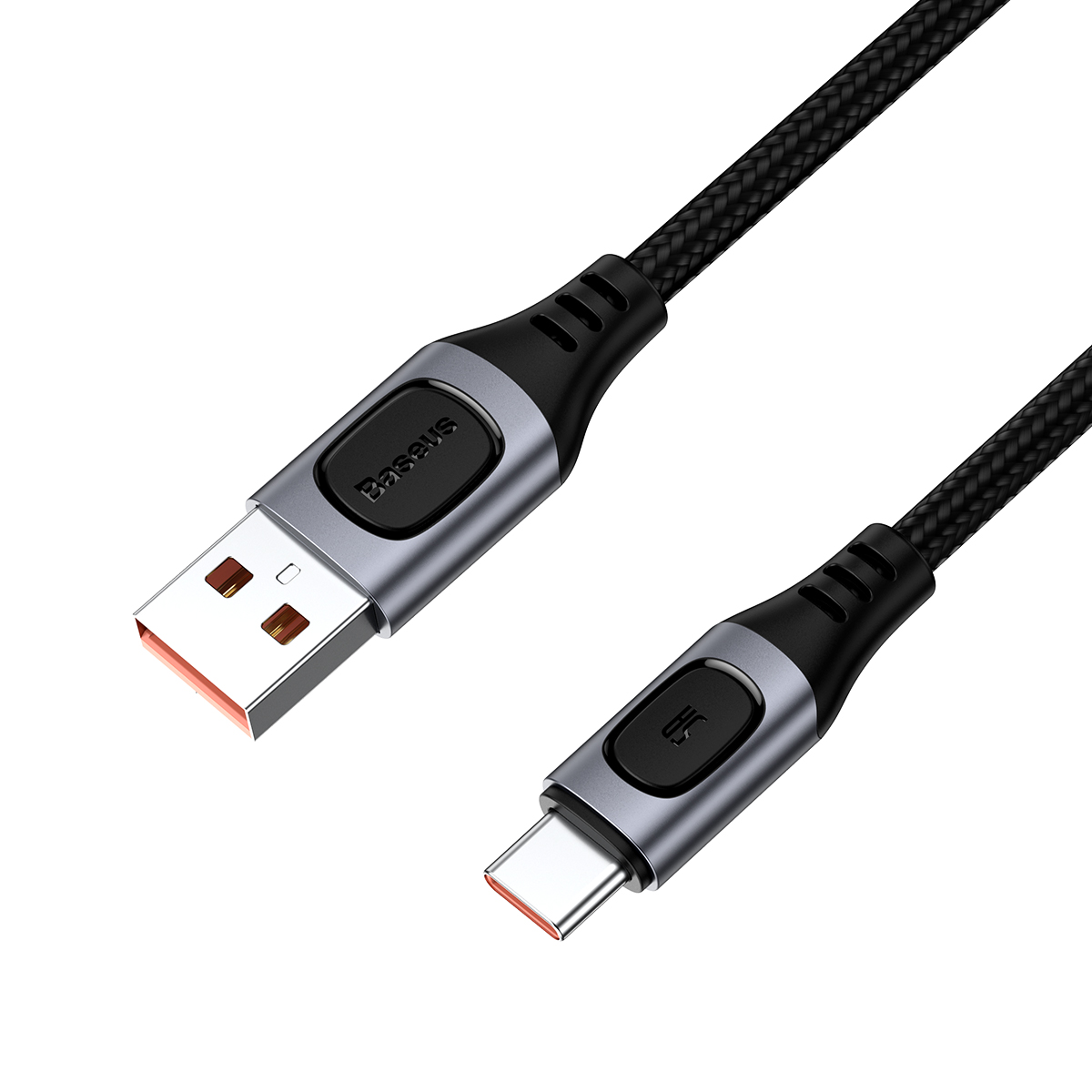 Baseus kabel Flash USB - USB-C 5A 2,0 m szary / 6