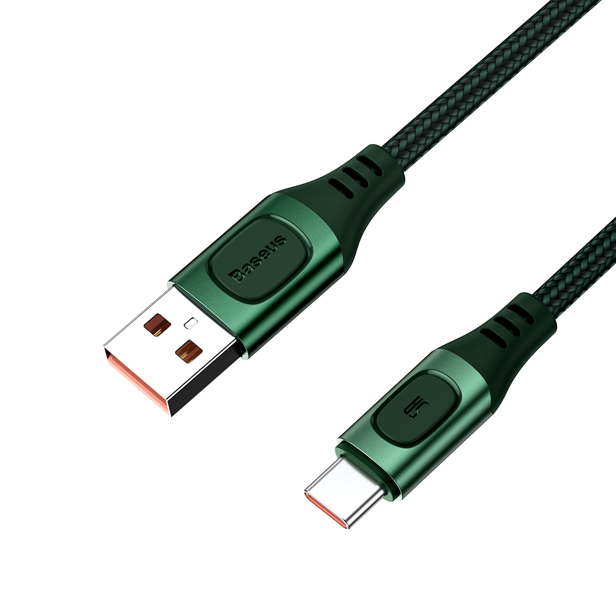 Baseus kabel Flash USB - USB-C 5A 2,0 m zielony / 6