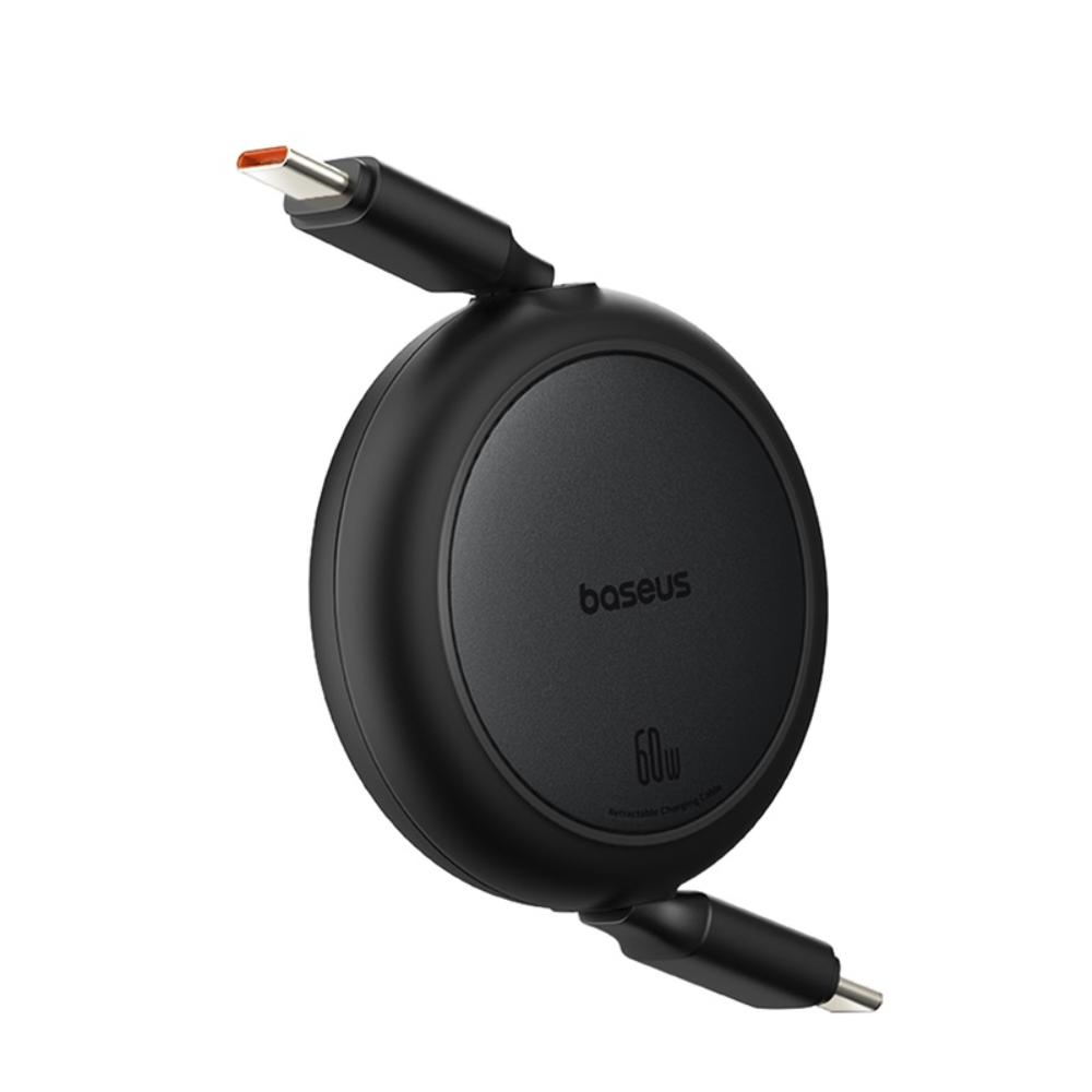 Baseus kabel Free2Pull Mini Charging Cable USB-C to USB-C 60W 1m Cluster czarny / 4