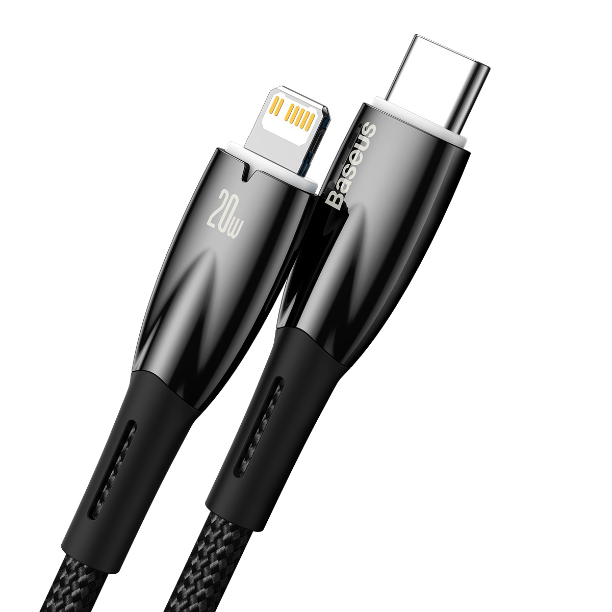 Baseus kabel Glimmer Series Fast Charging Data Cable Type-C to iP 20W 2m czarny / 2