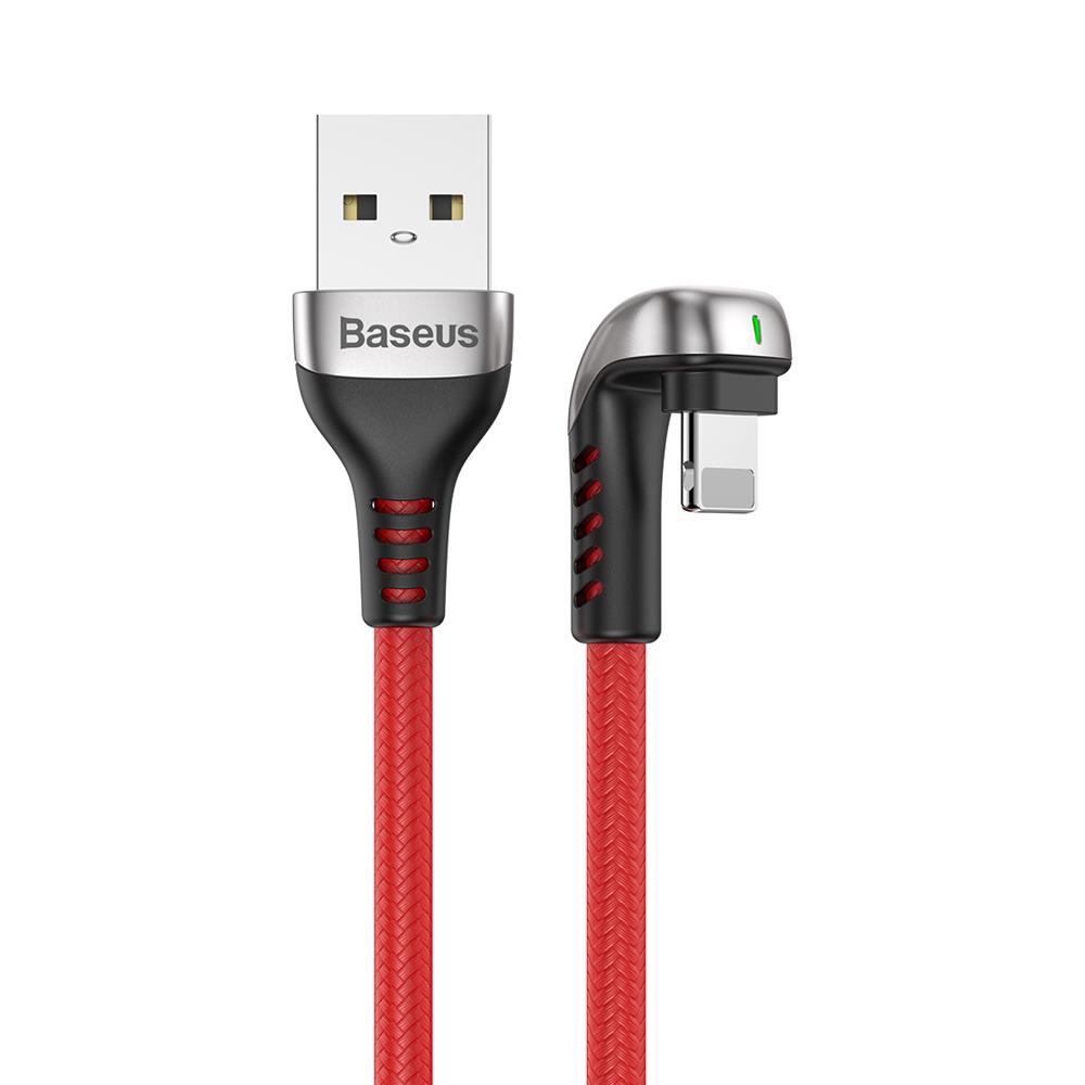 Baseus kabel Green U (8-pin | 2 m) czerwony 1,5A / 2