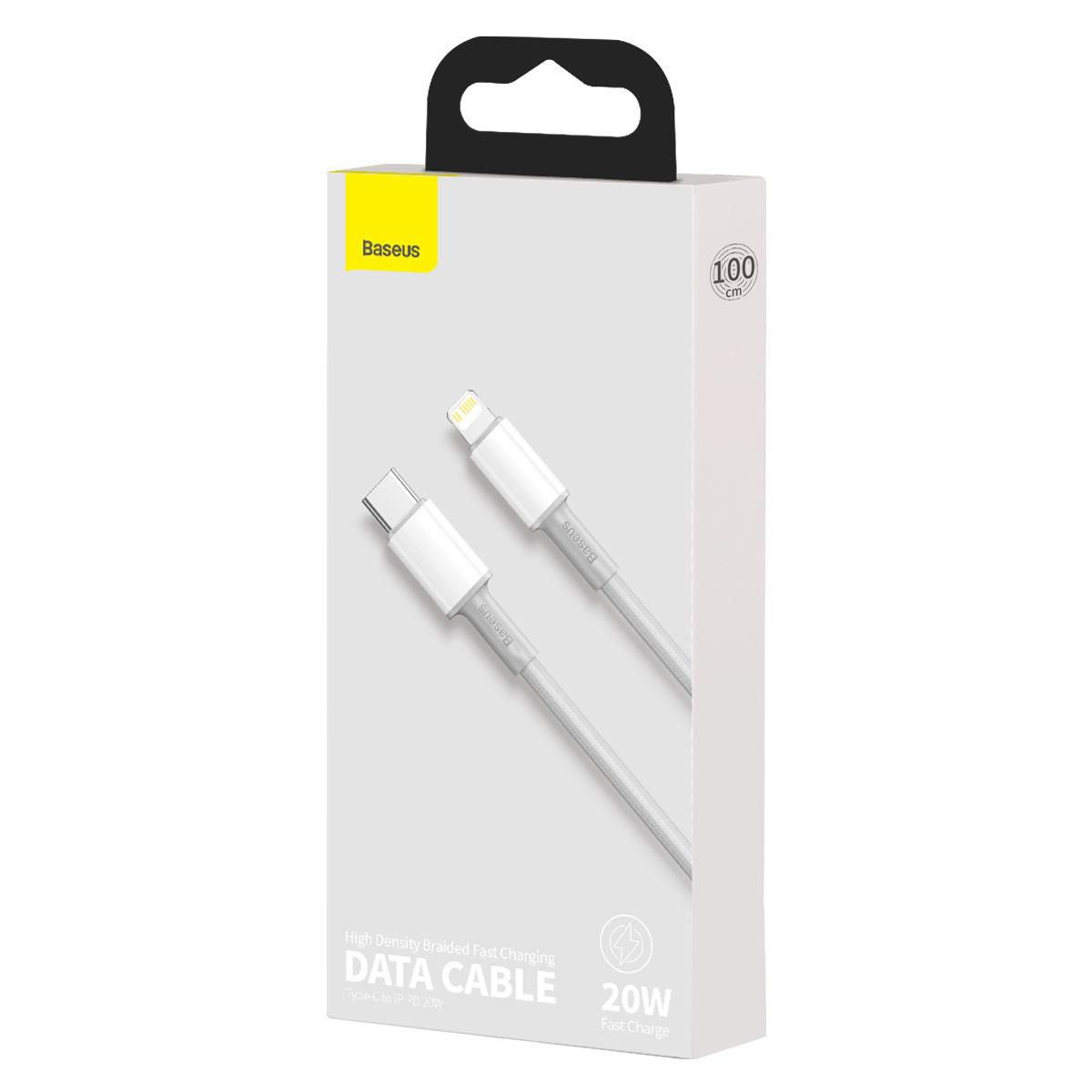 Baseus kabel High Density PD USB-C - Lightning 1,0 m 20W bia�y / 7