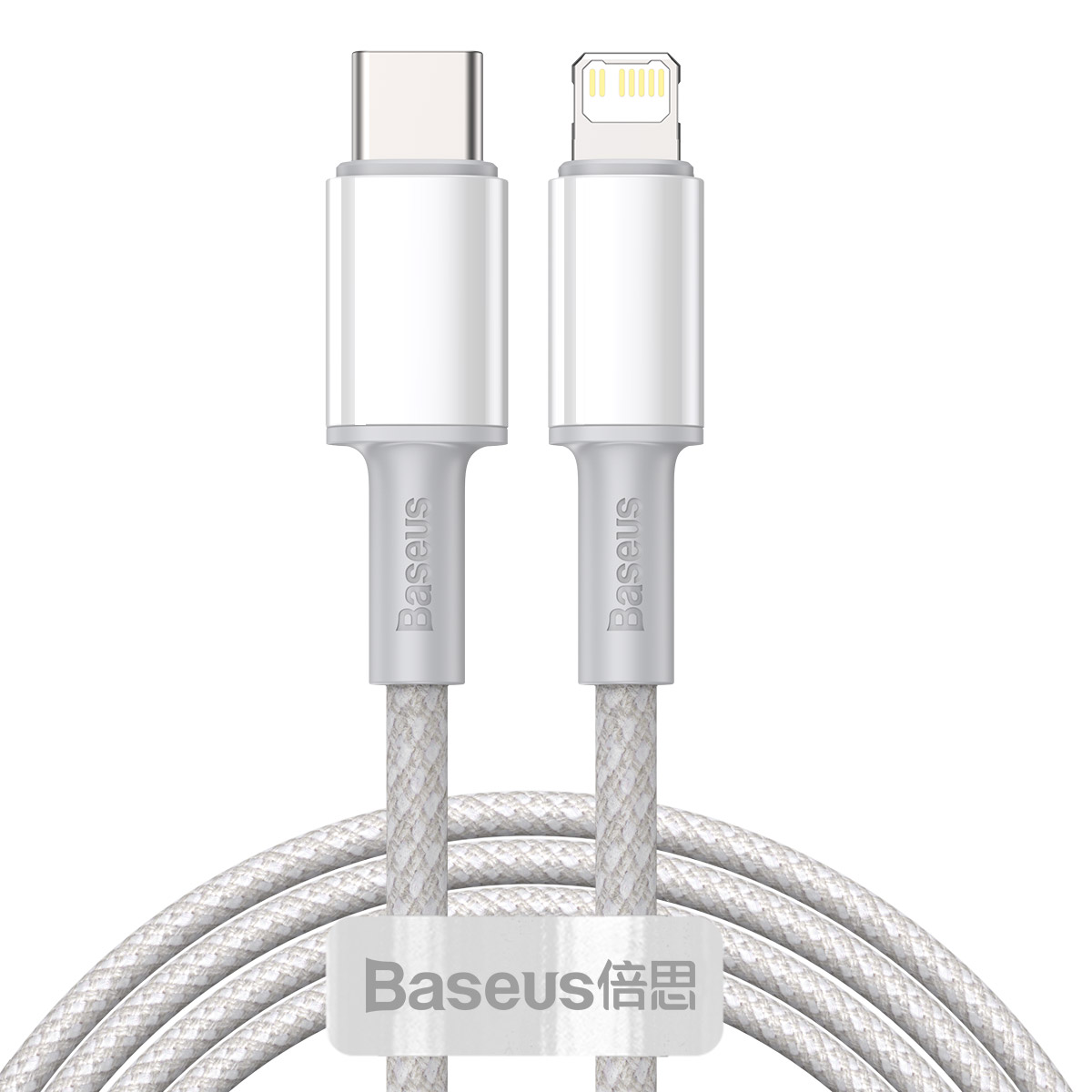 Baseus kabel High Density PD USB-C - Lightning 2,0 m 20W bia�y