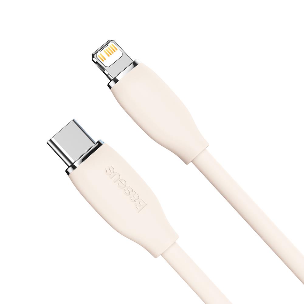 Baseus kabel Jelly Liquid PD USB-C - Lightning 2 m r�owy 20W / 2