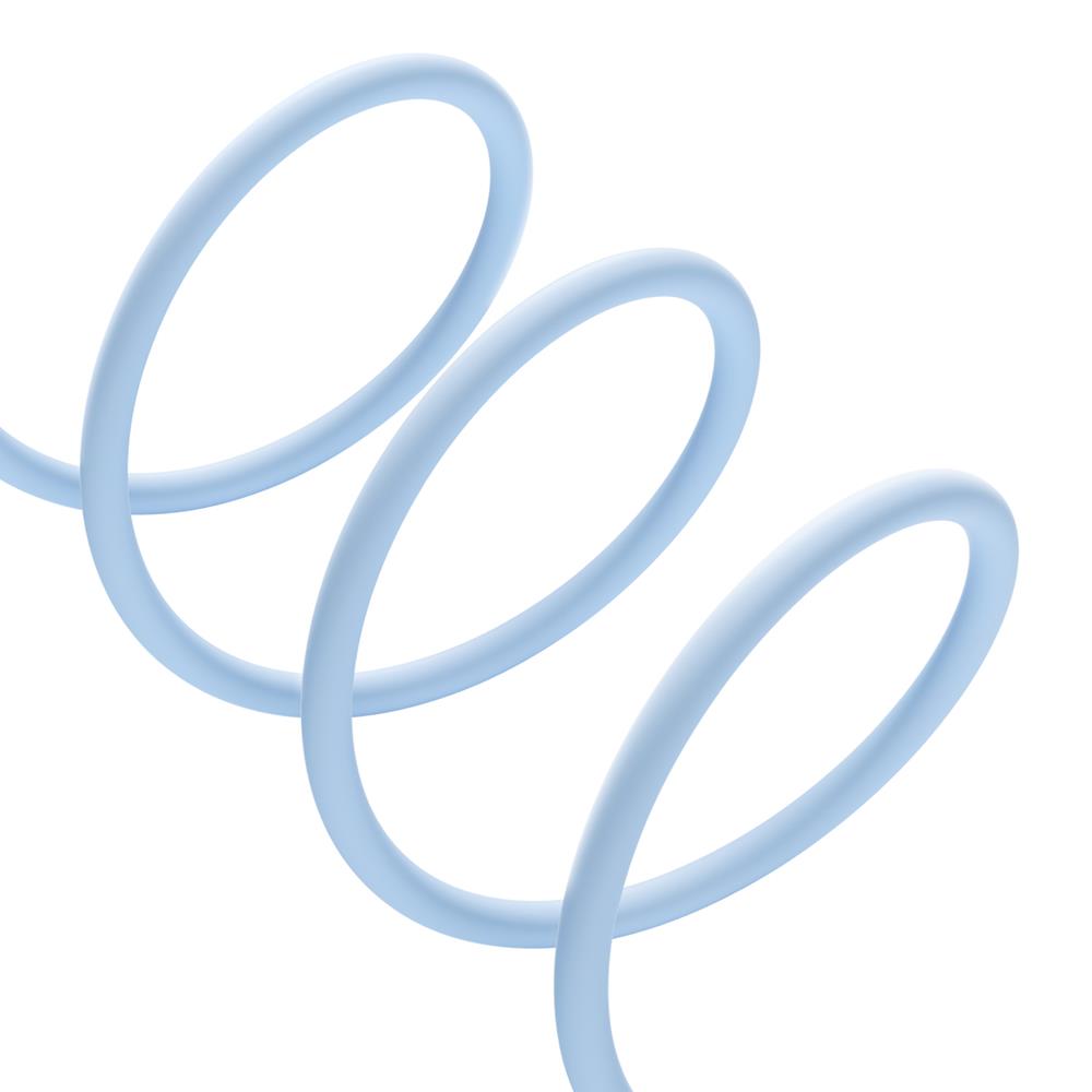 Baseus kabel Jelly Liquid USB - Lightning 1,2 m 2,4A niebieski / 4