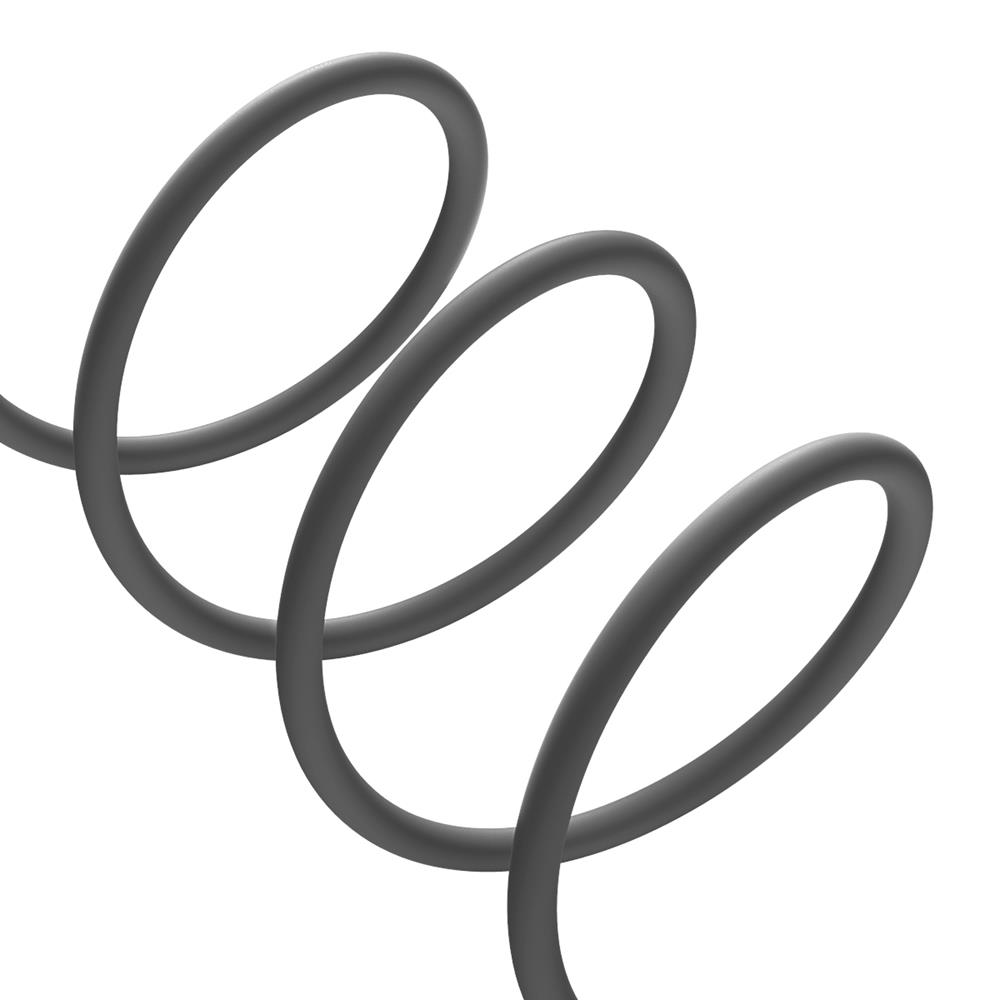 Baseus kabel Jelly Liquid USB - Lightning 2 m 2,4A czarny / 4