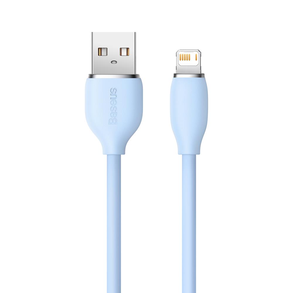Baseus kabel Jelly Liquid USB - Lightning 2 m 2,4A niebieski / 2