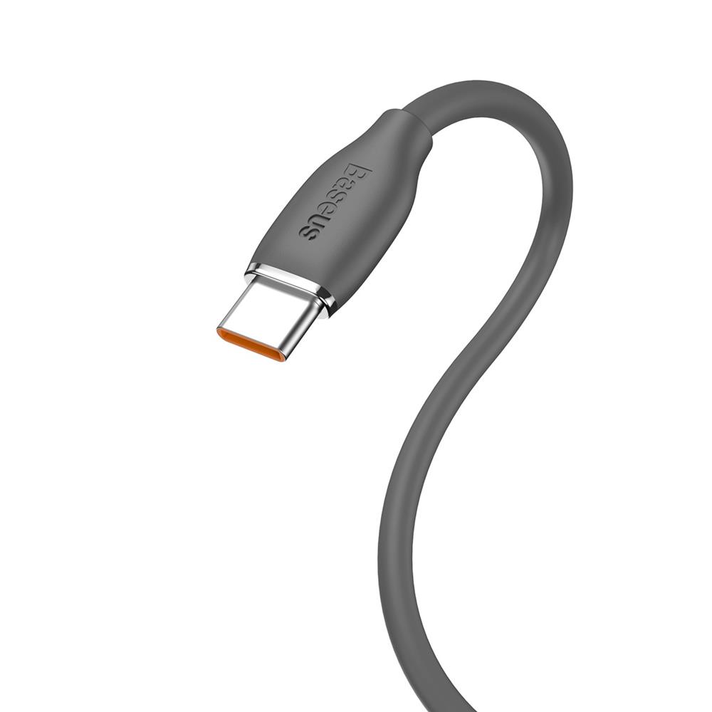 Baseus kabel Jelly Liquid USB - USB-C 2 m czarny 100W / 3