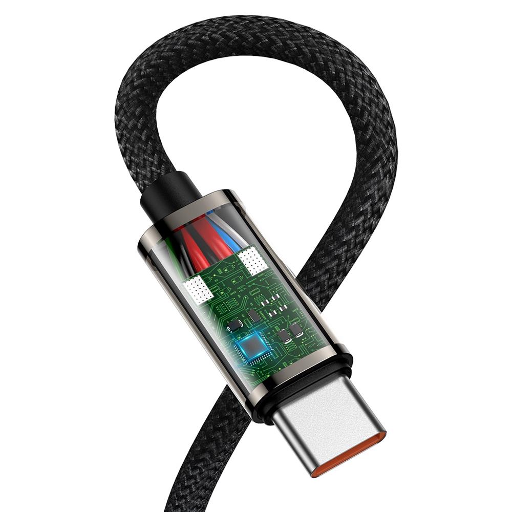 Baseus kabel Legend PD USB-C - USB-C 1,0 m 100W czarny / 3