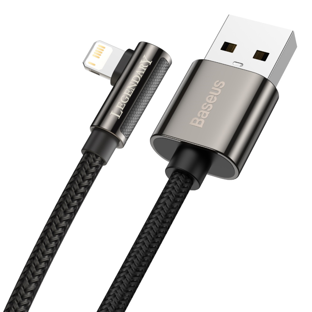Baseus kabel Legend USB - Lightning 2,0m 2,4A czarny / 2