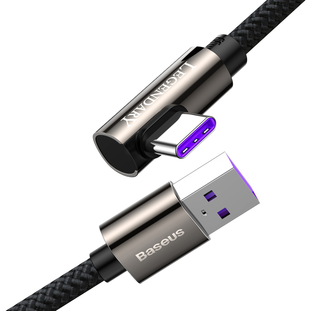 Baseus kabel Legend USB - USB-C 2,0m 66W czarny / 2