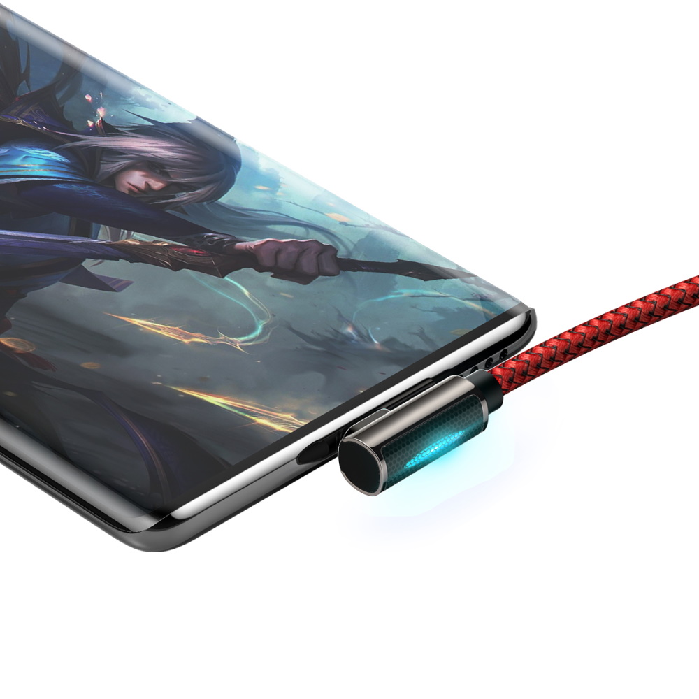 Baseus kabel Legend USB - USB-C 2,0m 66W czerwony / 5