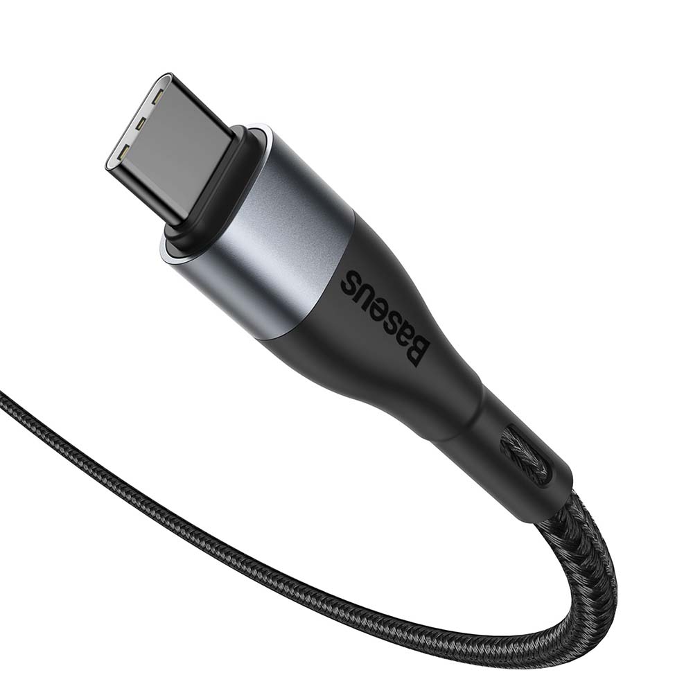 Baseus kabel magnetyczny Zinc PD USB-C - USB-C 1,5 m czarny 100W / 4