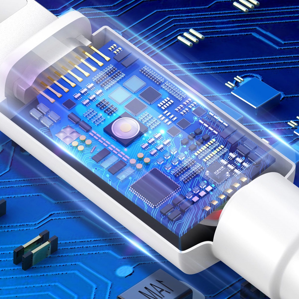 Baseus kabel Mini (micro | 1 m) bia�y 2,4A / 6