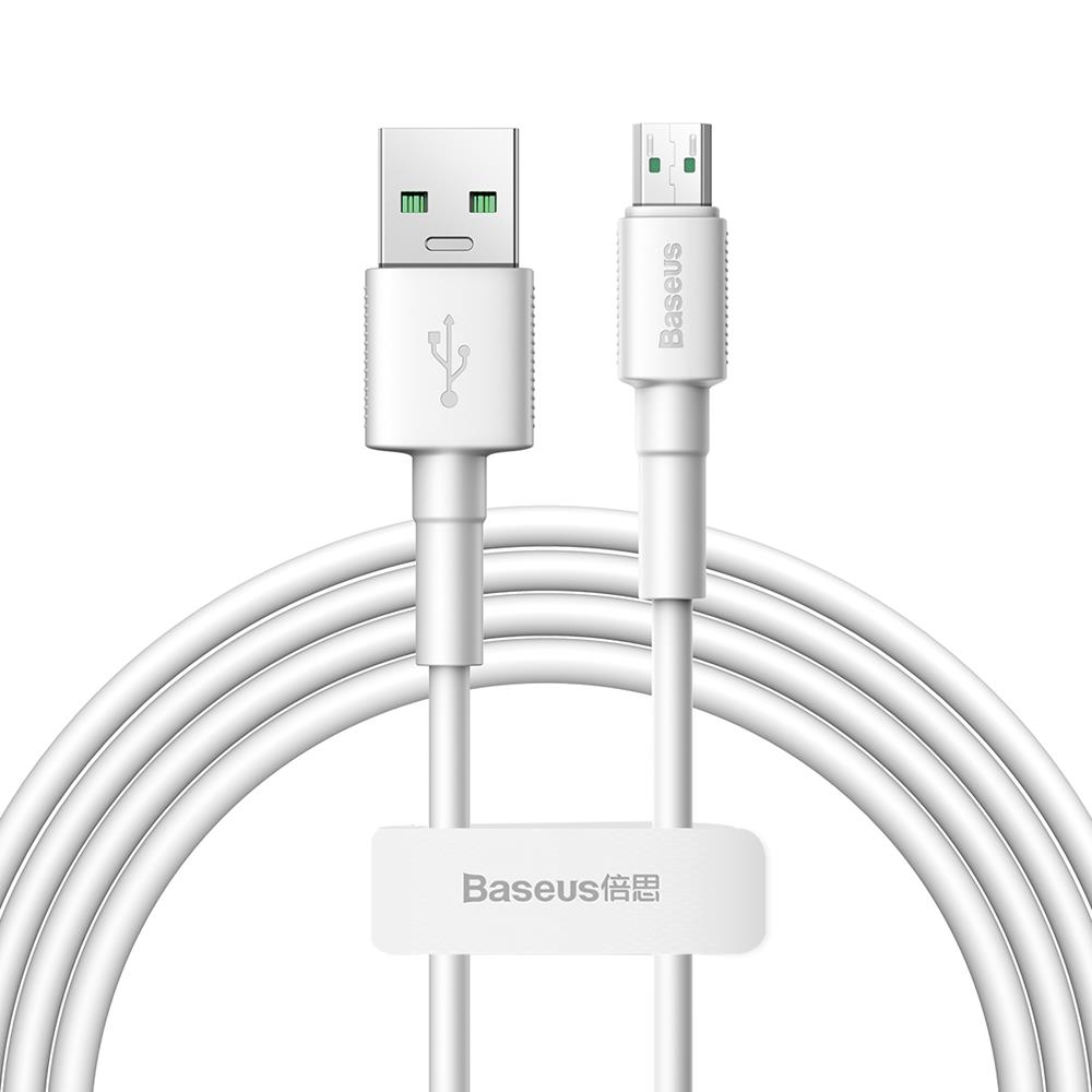 Baseus kabel Mini (micro | 2 m) bia�y 4A