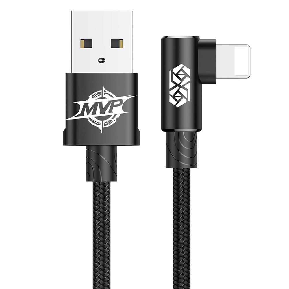Baseus kabel MVP Elbow USB - Lightning 2,0 m 1,5A czarny / 2