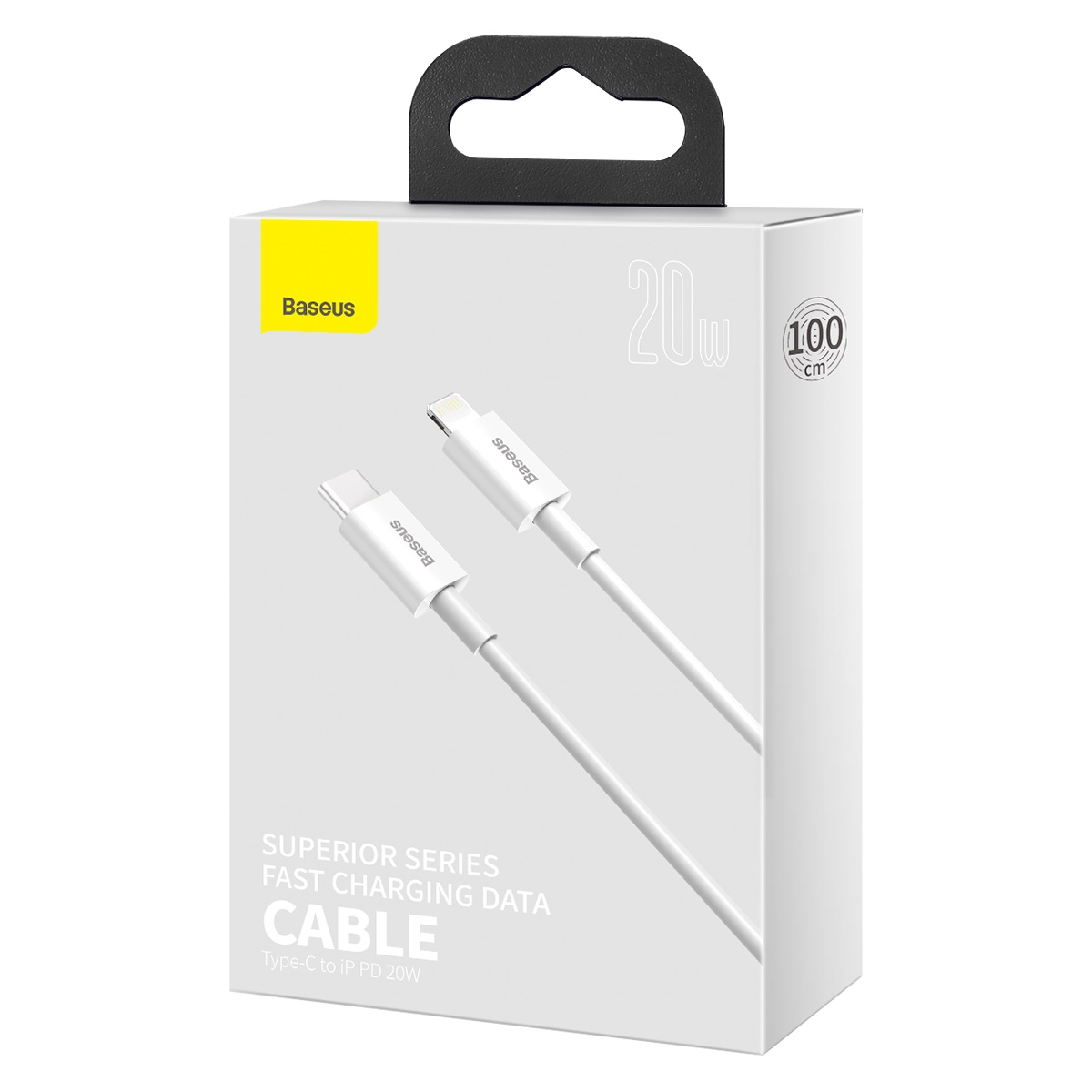 Baseus kabel Superior PD USB-C - Lightning 1,0 m 20W bia�y / 6