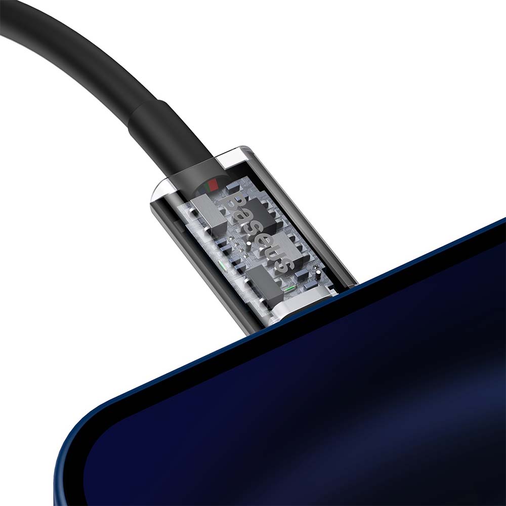 Baseus kabel Superior PD USB-C - Lightning 1,0 m czarny 20W / 6