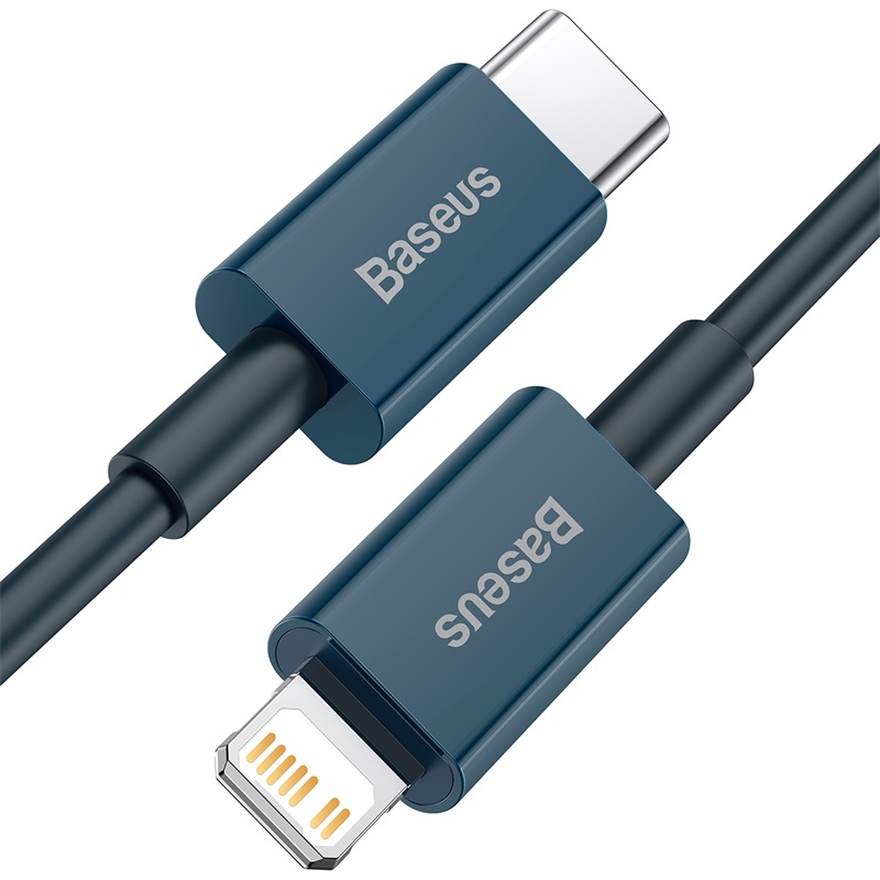 Baseus kabel Superior PD USB-C - Lightning 1,0m niebieski 20W / 2