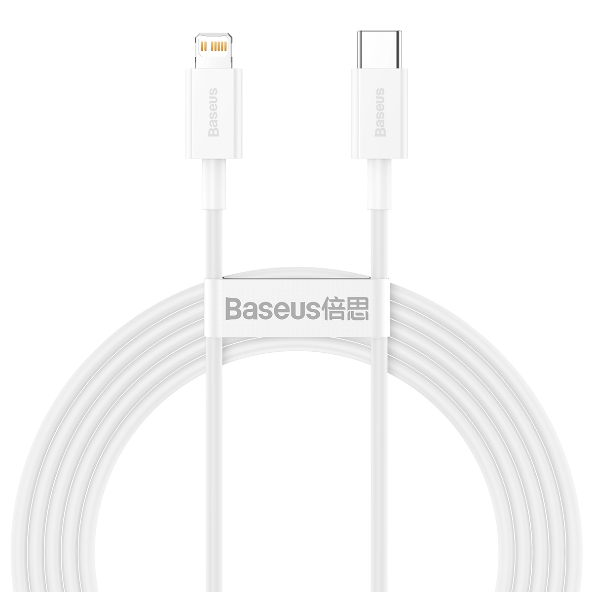 Baseus kabel Superior PD USB-C - Lightning 2,0 m 20W bia�y