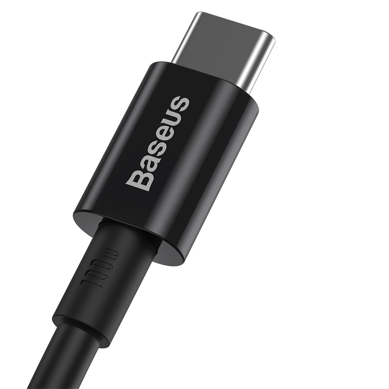 Baseus kabel Superior PD USB-C - USB-C 1,0m czarny 100W / 2