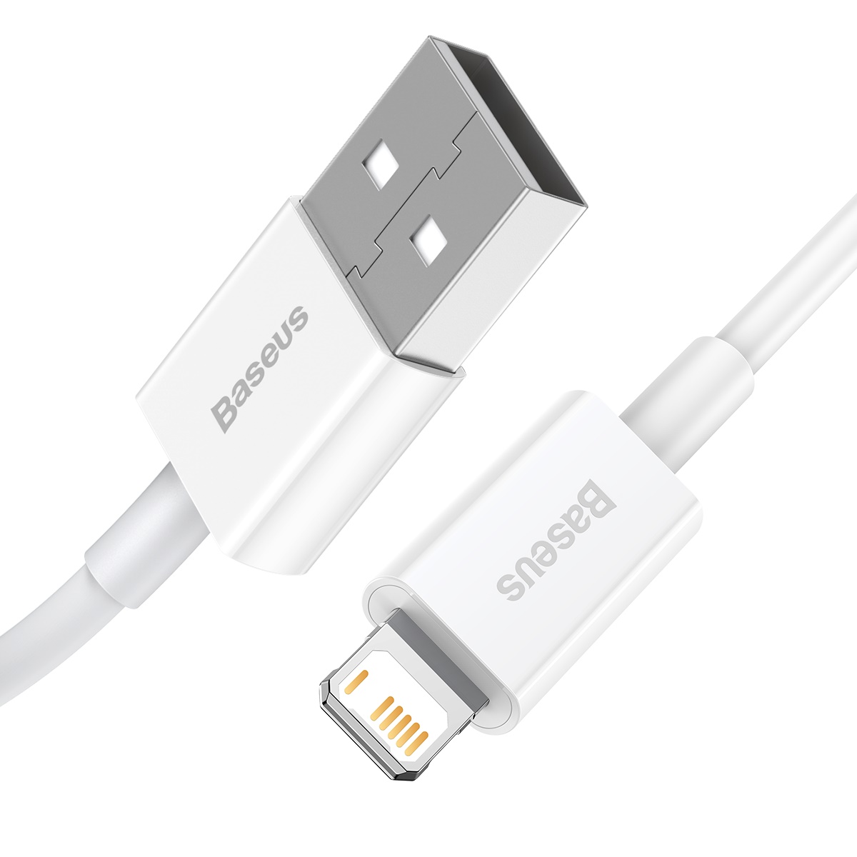 Baseus kabel Superior USB - Lightning 1,0 m 2,4A bia�y / 2