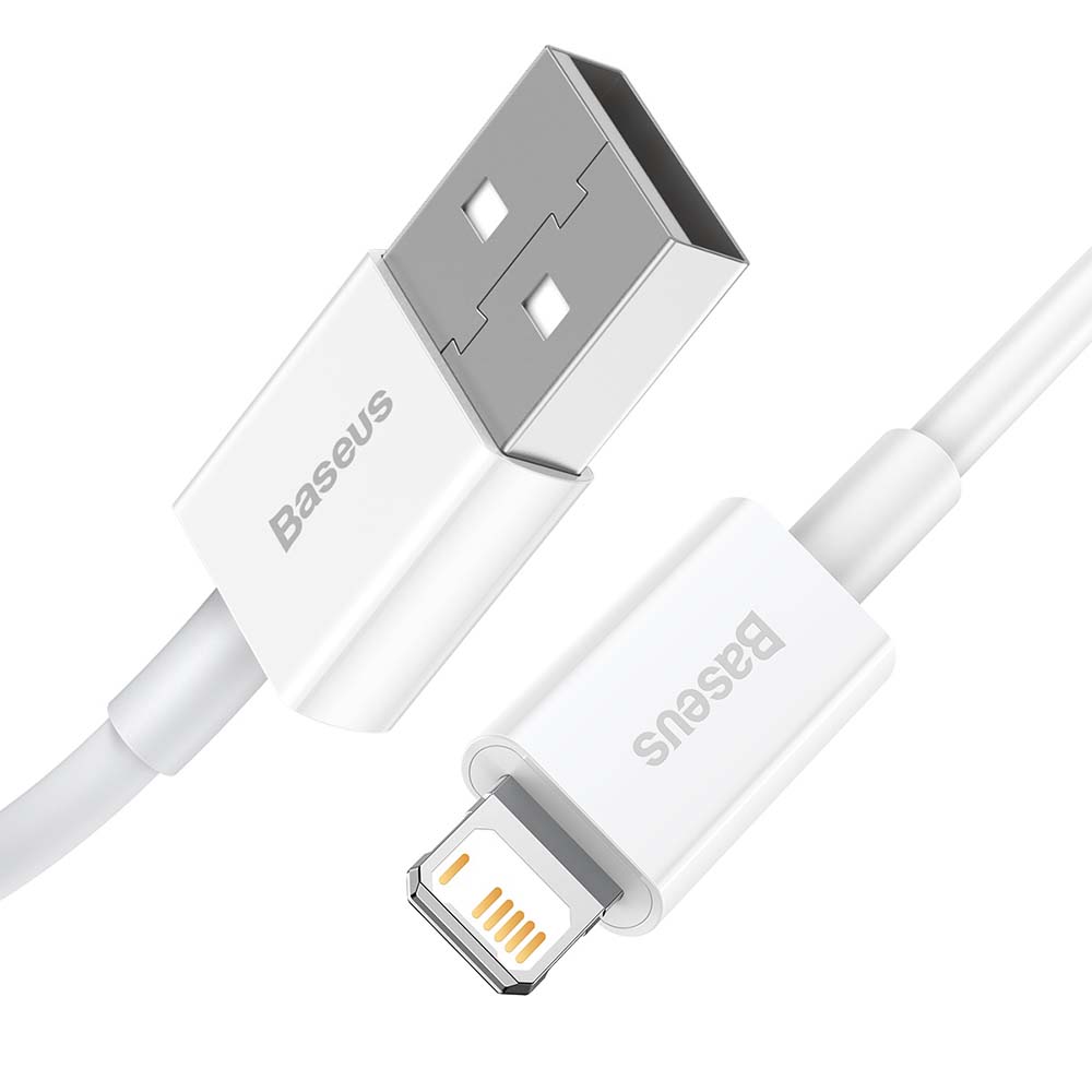 Baseus kabel Superior USB - Lightning 1,5 m 2,4A biay / 2