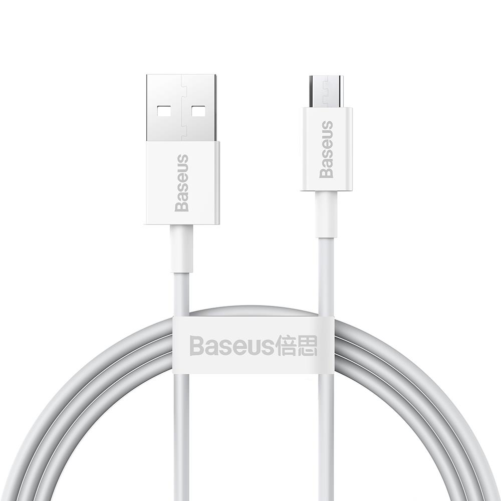 Baseus kabel Superior USB - microUSB 1,0 m 2,0A bia�y
