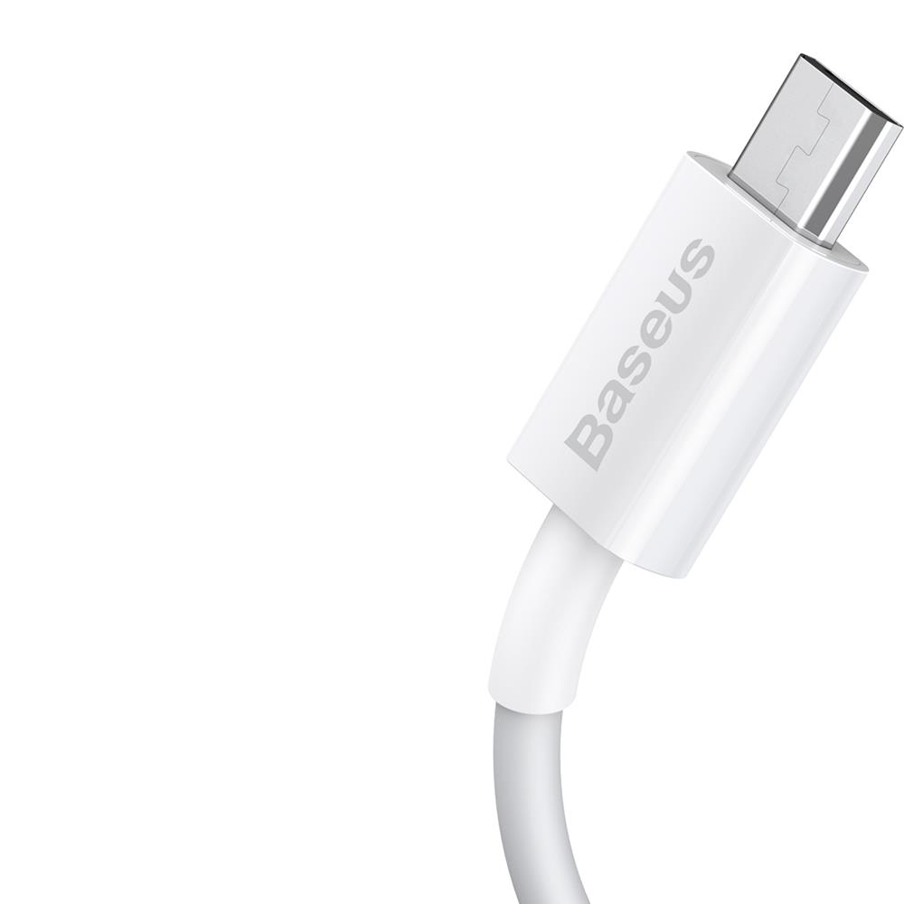 Baseus kabel Superior USB - microUSB 1,0 m 2,0A bia�y / 3
