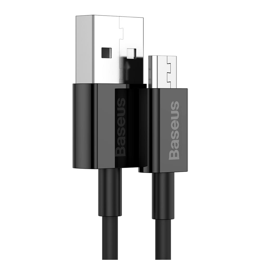 Baseus kabel Superior USB - microUSB 1,0 m 2,0A czarny / 2