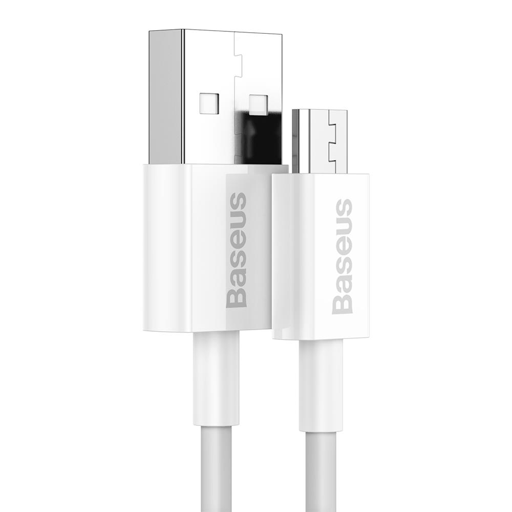 Baseus kabel Superior USB - microUSB 2,0 m 2,0A bia�y / 2