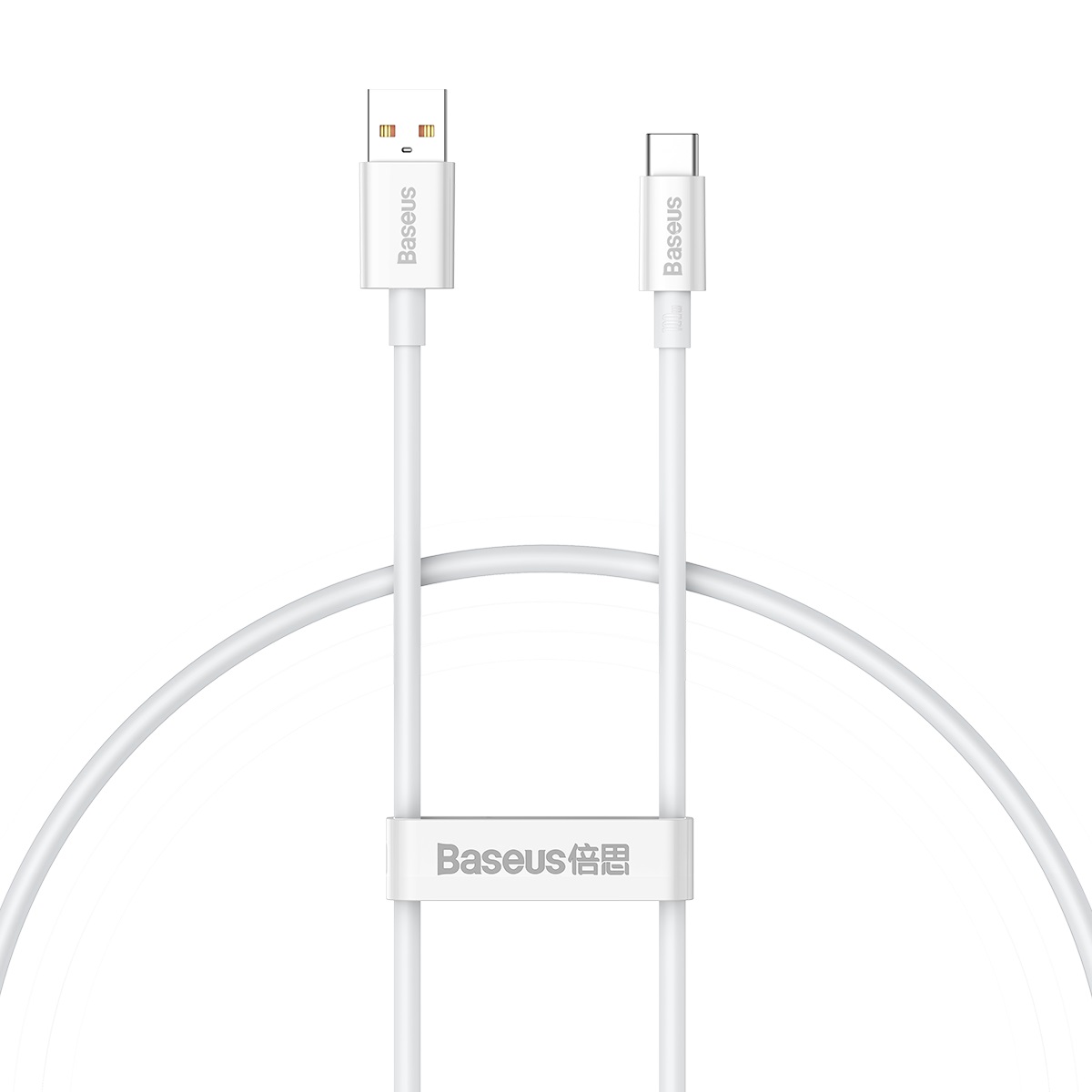 Baseus kabel Superior USB - USB-C 0,25m bia�y 100W