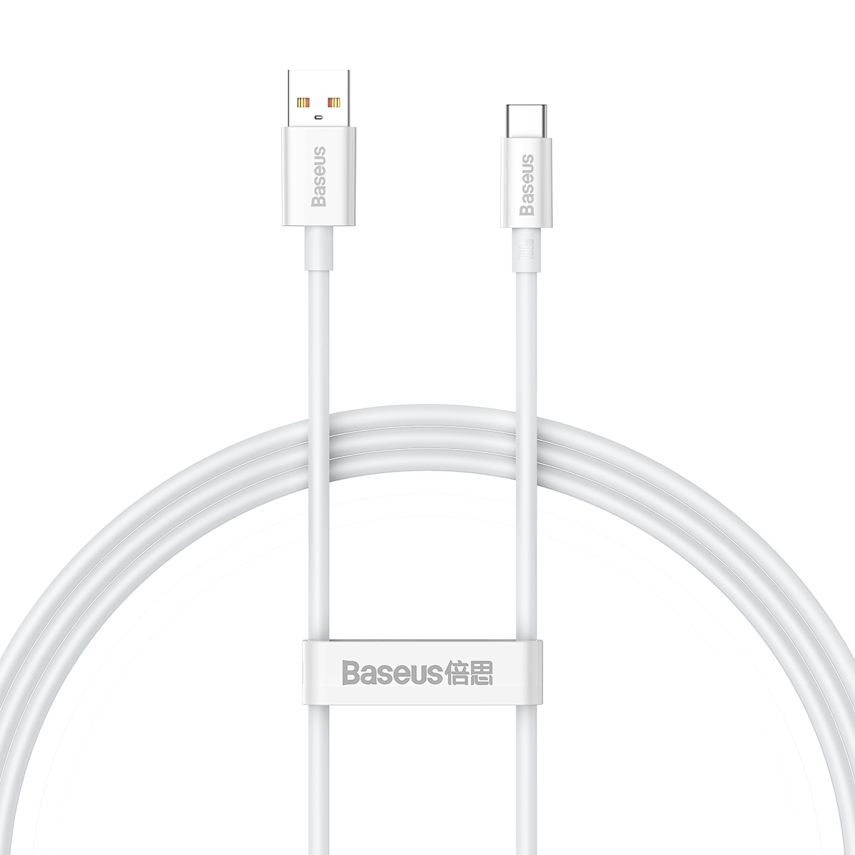 Baseus kabel Superior USB - USB-C 1,0m bia�y 100W P10320102214-01