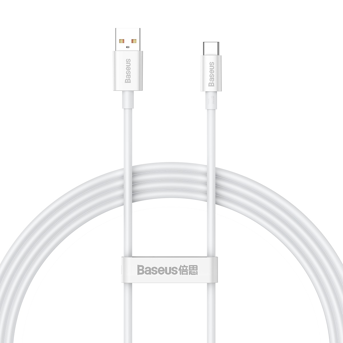 Baseus kabel Superior USB - USB-C 1,5m bia�y 100W