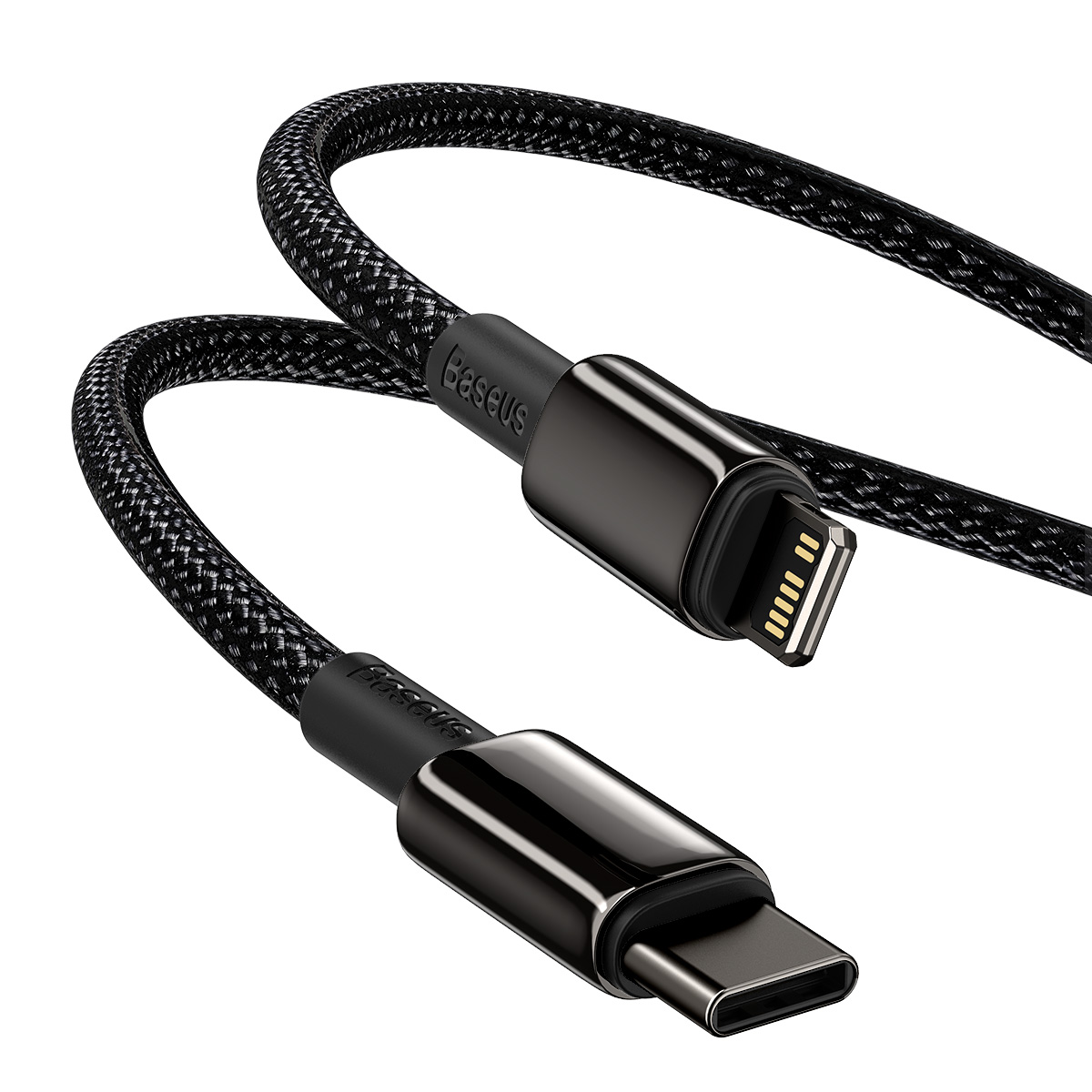 Baseus kabel Tungsten PD USB-C - Lightning 1,0 m 20W czarny / 5