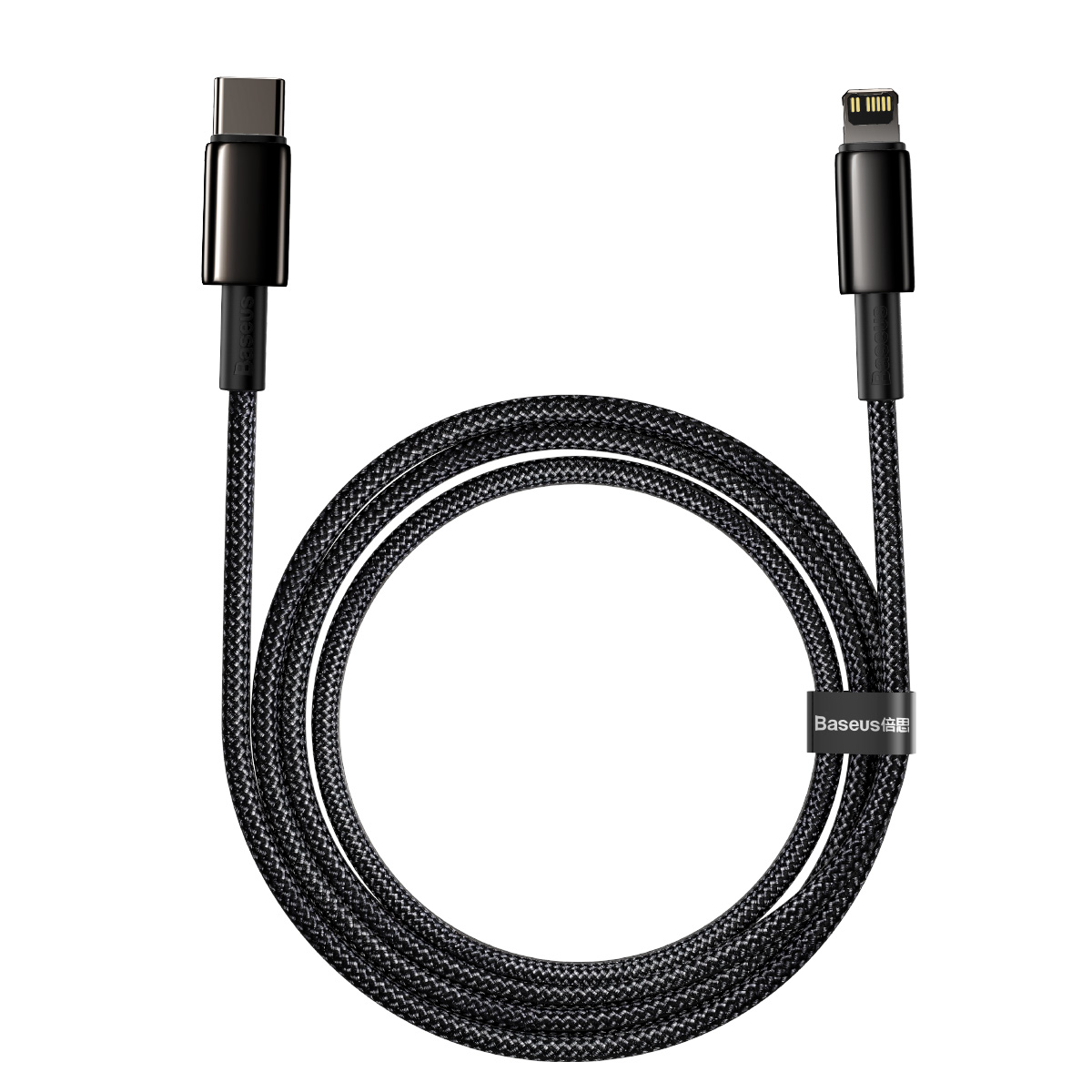 Baseus kabel Tungsten PD USB-C - Lightning 2,0 m 20W czarny / 2
