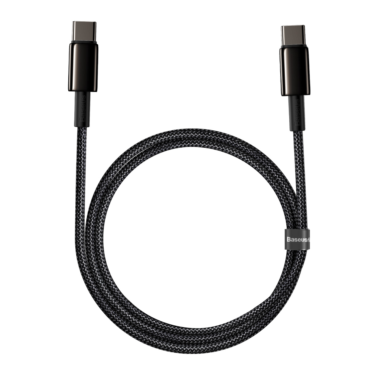 Baseus kabel Tungsten PD USB-C - USB-C 1,0 m 100W czarny / 2