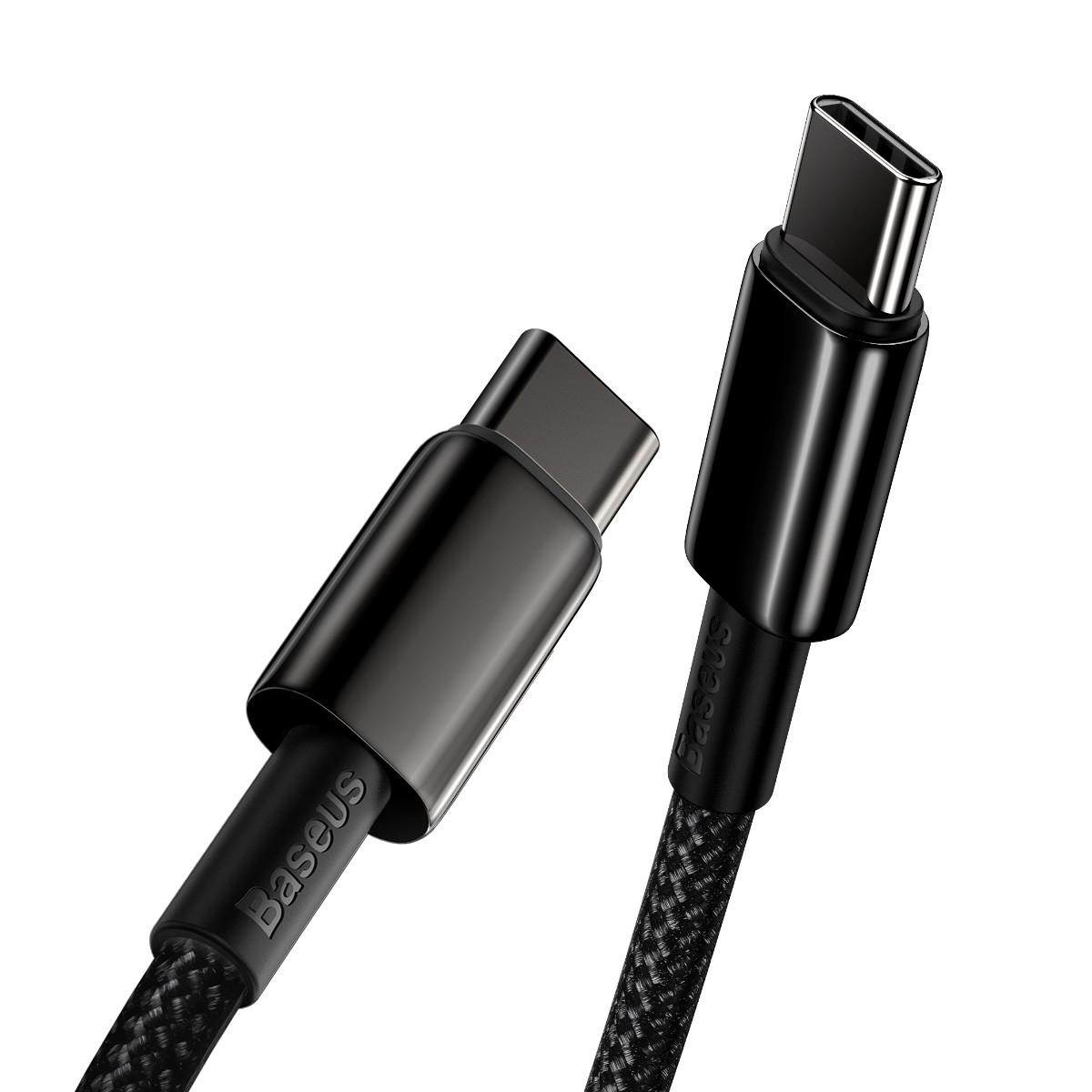 Baseus kabel Tungsten PD USB-C - USB-C 1,0 m 100W czarny / 4