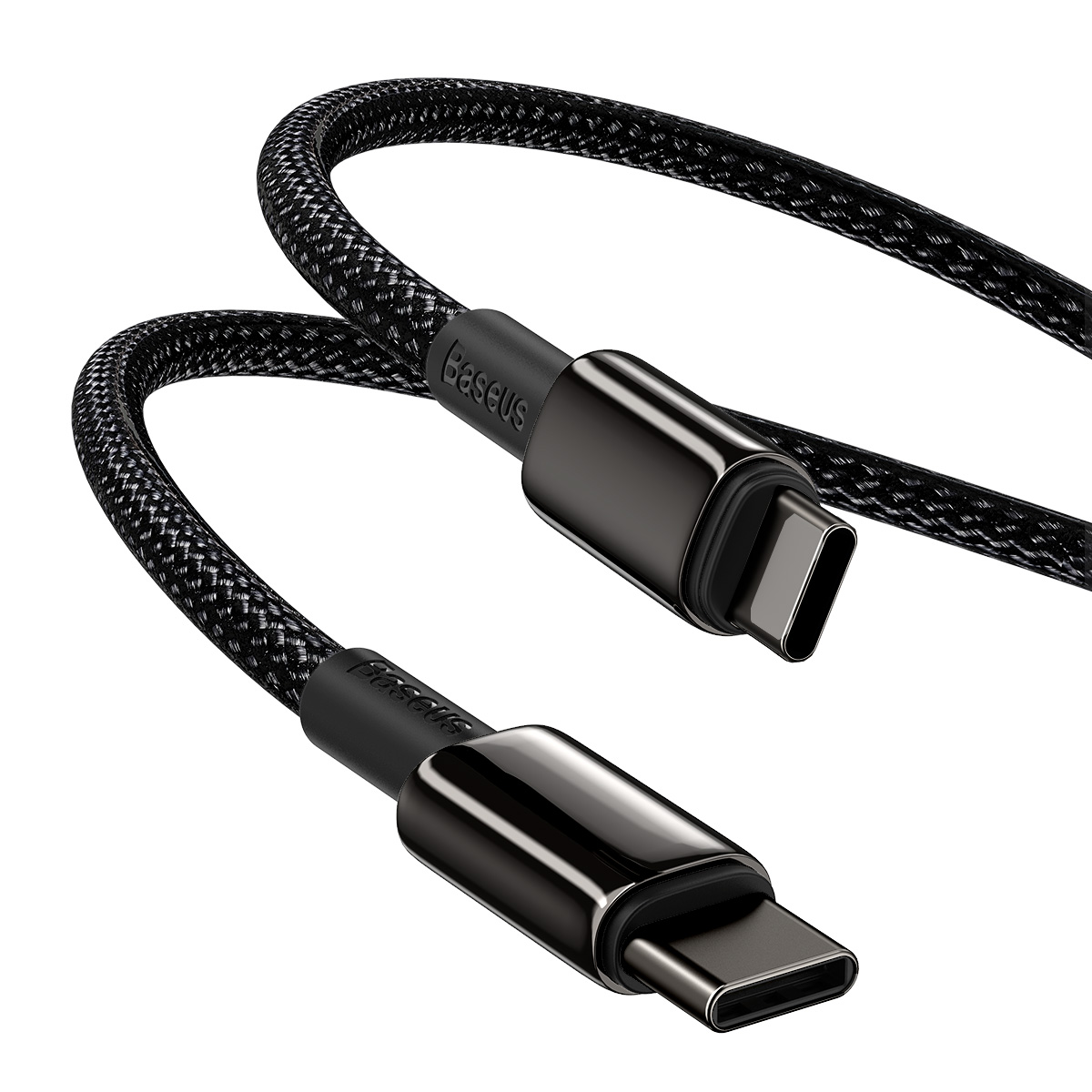 Baseus kabel Tungsten PD USB-C - USB-C 1,0 m 100W czarny / 5