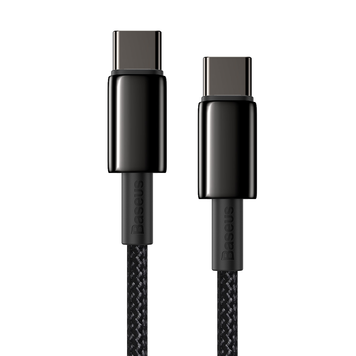 Baseus kabel Tungsten PD USB-C - USB-C 2,0 m 100W czarny / 3
