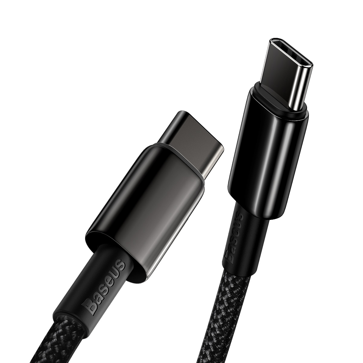 Baseus kabel Tungsten PD USB-C - USB-C 2,0 m 100W czarny / 4